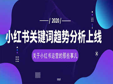 小红书平台运营及数据分析（小红书关键词趋势分析，小红书运营数据分析）