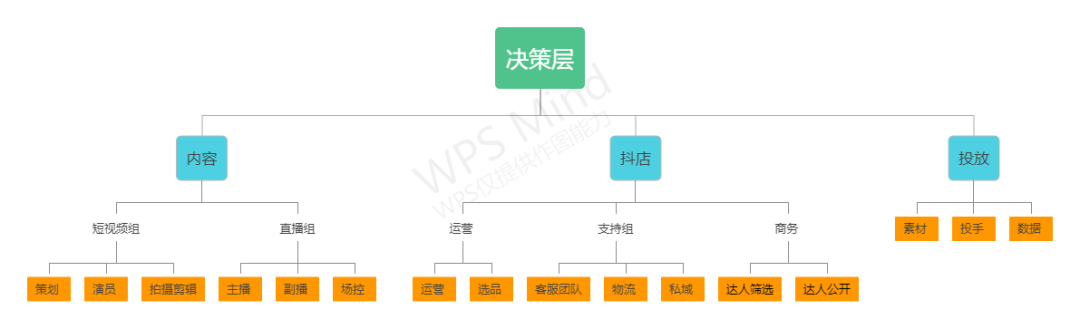 抖音的运营管理模式（抖音直播电商组织架构搭建，决策层必读）