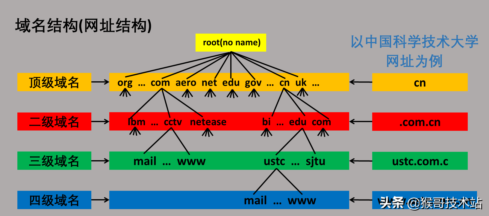 网站域名是指哪部分（网址，URL，域名，IP地址，DNS，域名解析）