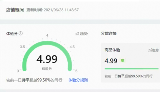 如何提高抖店体验分（抖音店铺评分多少算高分）