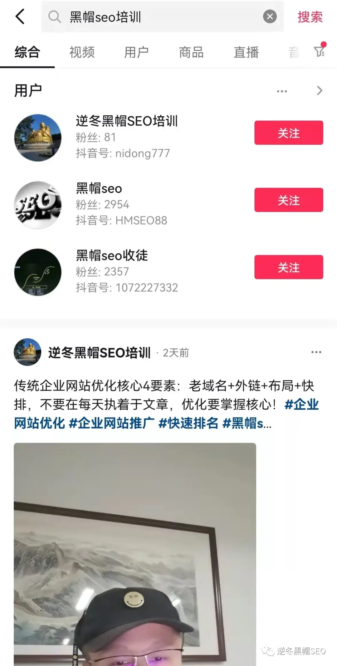 关于抖音SEO排名系统（抖音seo关键词排名技术）