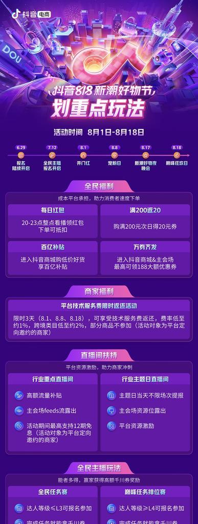 2023年抖音921好物节盛大开启（掌握抖音支付玩法，畅享优惠购物之旅）
