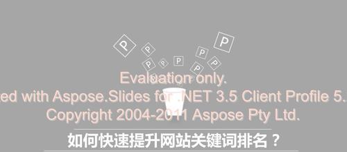 网站排名优化技巧，让你的网站更具竞争力（从出发，提高排名质量）
