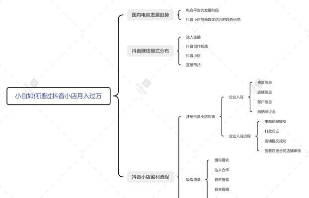 抖音开小店（打造属于自己的小店，实现财富自由）