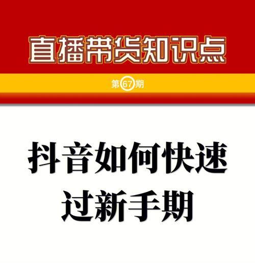 深入解析抖音小店14天新手期（新手必看！掌握这些技巧，打造爆款抖音小店）