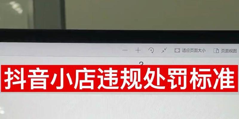 抖音小店“一罚到底”，值得吗（数据解析与实操建议）