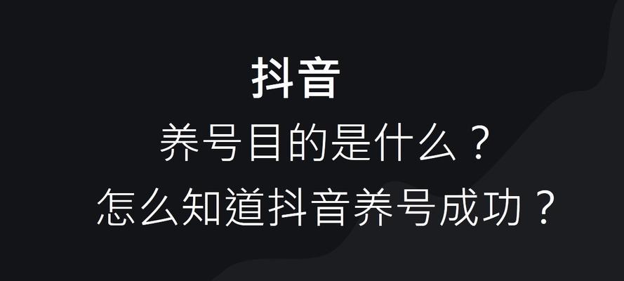 抖音老号VS新号（探究抖音老号和新号的利弊）