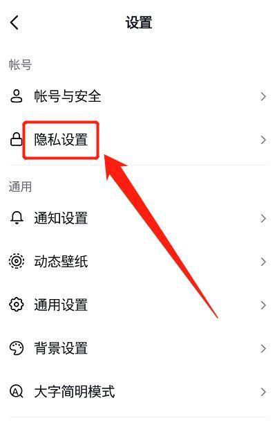 如何查看抖音好友的隐私设置（掌握抖音隐私设置技巧）