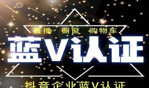 如何申请抖音个人企业蓝V（一步步教你获取蓝V认证）