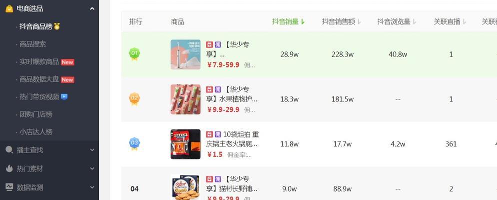 抖音小店选品工具解析（抖音小店选品利器，快速打造爆款产品）