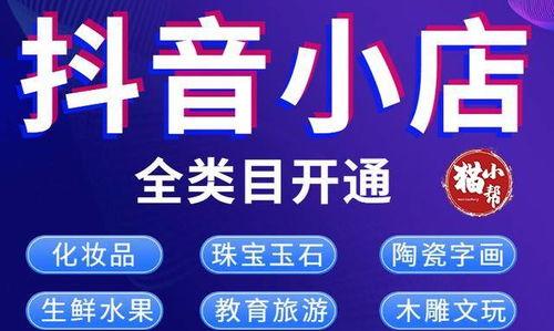 抖音小店如何修改类目以匹配主题（让你的抖音小店更有吸引力）