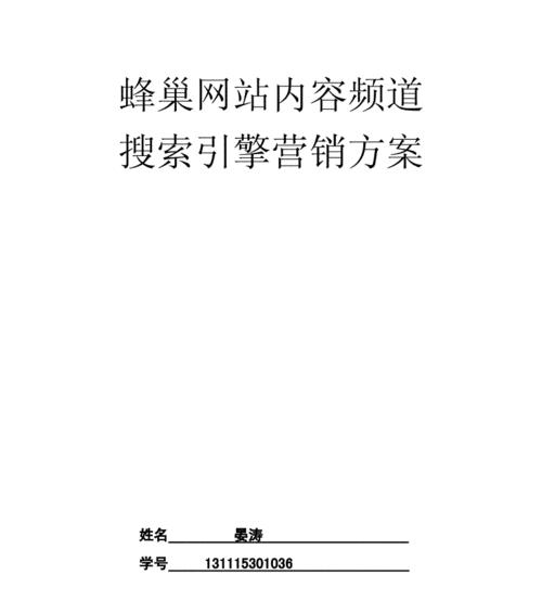 单页面网站推广优化策略（让你的单页网站吸引更多的流量和转化率）