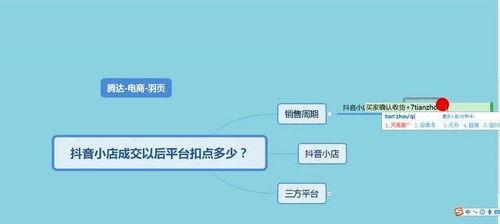 揭秘抖音小店扣点多少（抖音小店扣点比例详细解析）