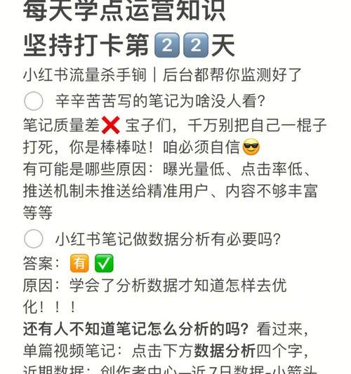 小红书流量分配规则解析（探秘小红书的权重算法与推荐机制）