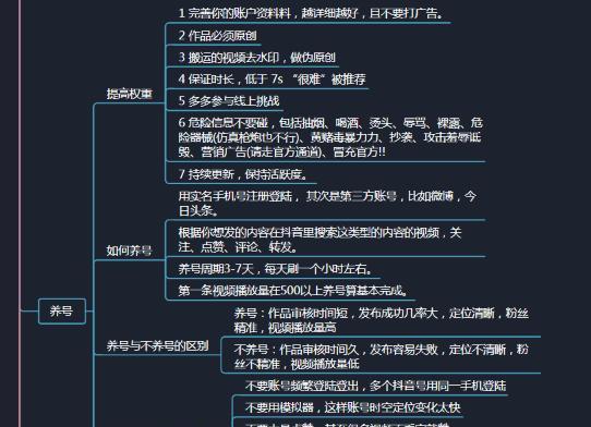 抖音养号时间到底要多久？（揭秘养号的窍门，养号短则数天，长则数月。）