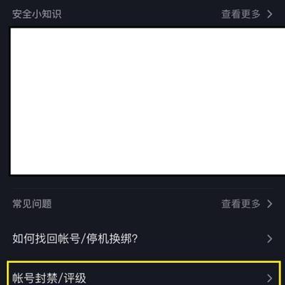 抖音封号原因解析（为什么你的抖音账号被封了？）