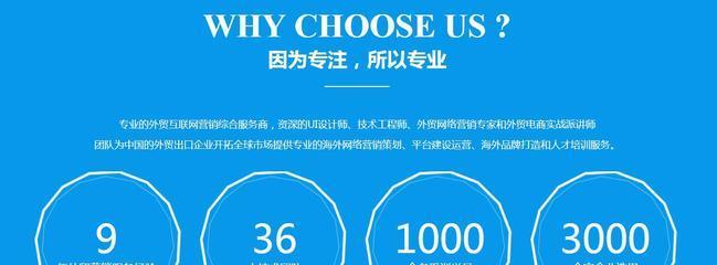 提高外贸营销型网站的营销效果（从网站设计到营销推广的完美解决方案）