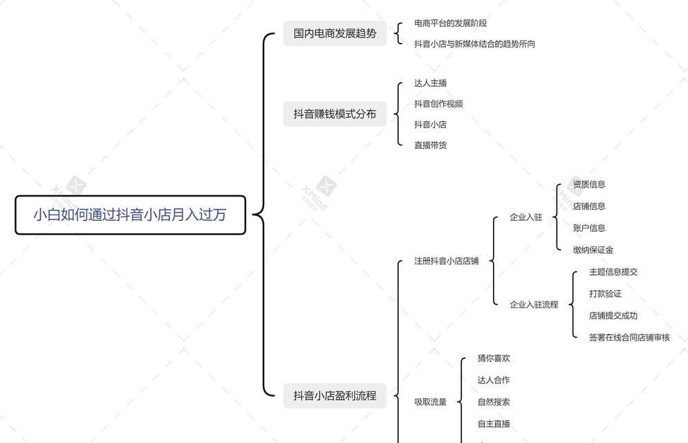 抖音小店设置方法详解（抖音小店的设置流程和注意事项）