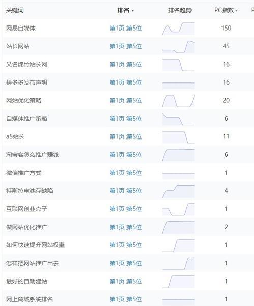 PC端长尾词快速排名教学方法大全（掌握快速排名技巧）