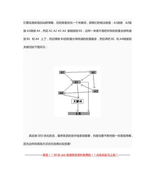 SEO轮链环形依次链接实践及优化方案（如何使用SEO轮链环形依次链接提升网站排名）