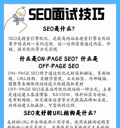 SEO新手必看（SEO入门必备）